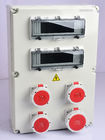 IP44 16A Tiêu chuẩn IEC Hộp cấp điện cho vật liệu PC Hộp bảo trì tạm thời