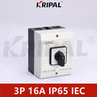 Công tắc cam quay chống nước 16A 230-440V IP65 có vỏ
