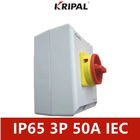 KRIPAL IP65 Công tắc xoay điện 4 cực 40A Tiêu chuẩn IEC chống thấm nước