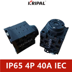 Công tắc chuyển đổi thủ công ba pha IP65 Tiêu chuẩn IEC 32A 40A