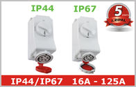 IP44 IP67 ổ cắm điện công nghiệp Receptacles với cơ khí khóa liên động