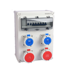 Hộp ổ cắm điện kết hợp nhựa 16A 230V IP44 Tiêu chuẩn IEC