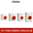 Công tắc cách ly IP65 10-150A 230-440V 3P 4P có hộp bảo vệ