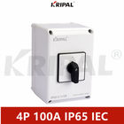 IP65 230V 440V 100A Công tắc cam quay không thấm nước tiêu chuẩn IEC