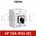 Chuyển đổi điện Cam Switch 4P 10A IP65 230-440V tiêu chuẩn IEC