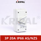Công tắc cách ly chống thấm KRIPAL 3Pole 20A UKF IP66 Tiêu chuẩn Úc