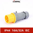 KRIPAL CE được chứng nhận IP44 16A 220V phích cắm và ổ cắm công nghiệp