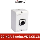 Chuyển đổi điện Cam Switch 230-440V 20A 3P Giấy chứng nhận CE