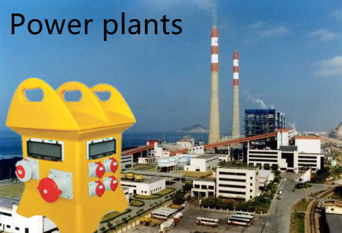Hộp phân phối điện di động chống nước IP65 PE Tiêu chuẩn IEC