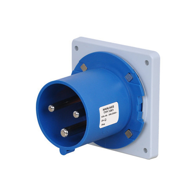 IP44 230V 63A Bảng điều khiển công nghiệp ba pha Gắn phích cắm Tiêu chuẩn IEC